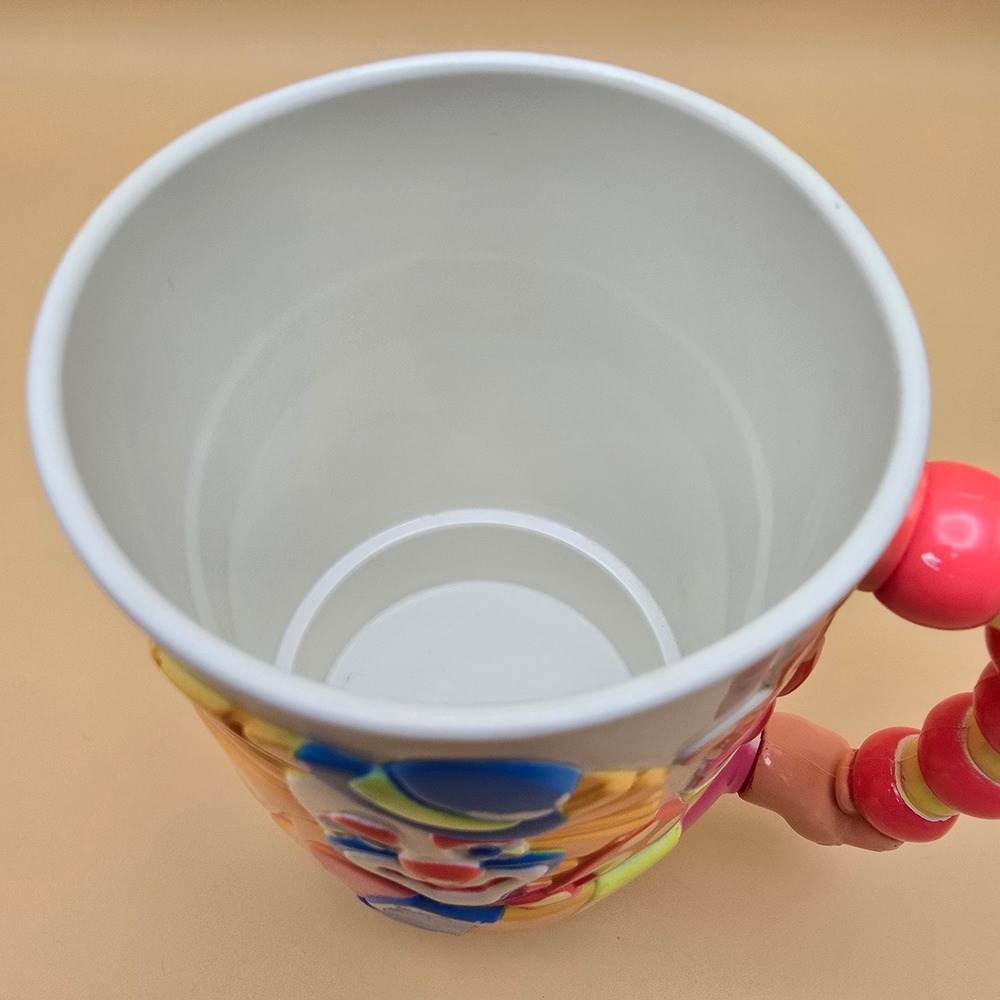 Vintage 1990 Ringling Bros Barnum & Bailey Circus 3D Clown Plastic Souvenir Mug - Picture 7 of 13